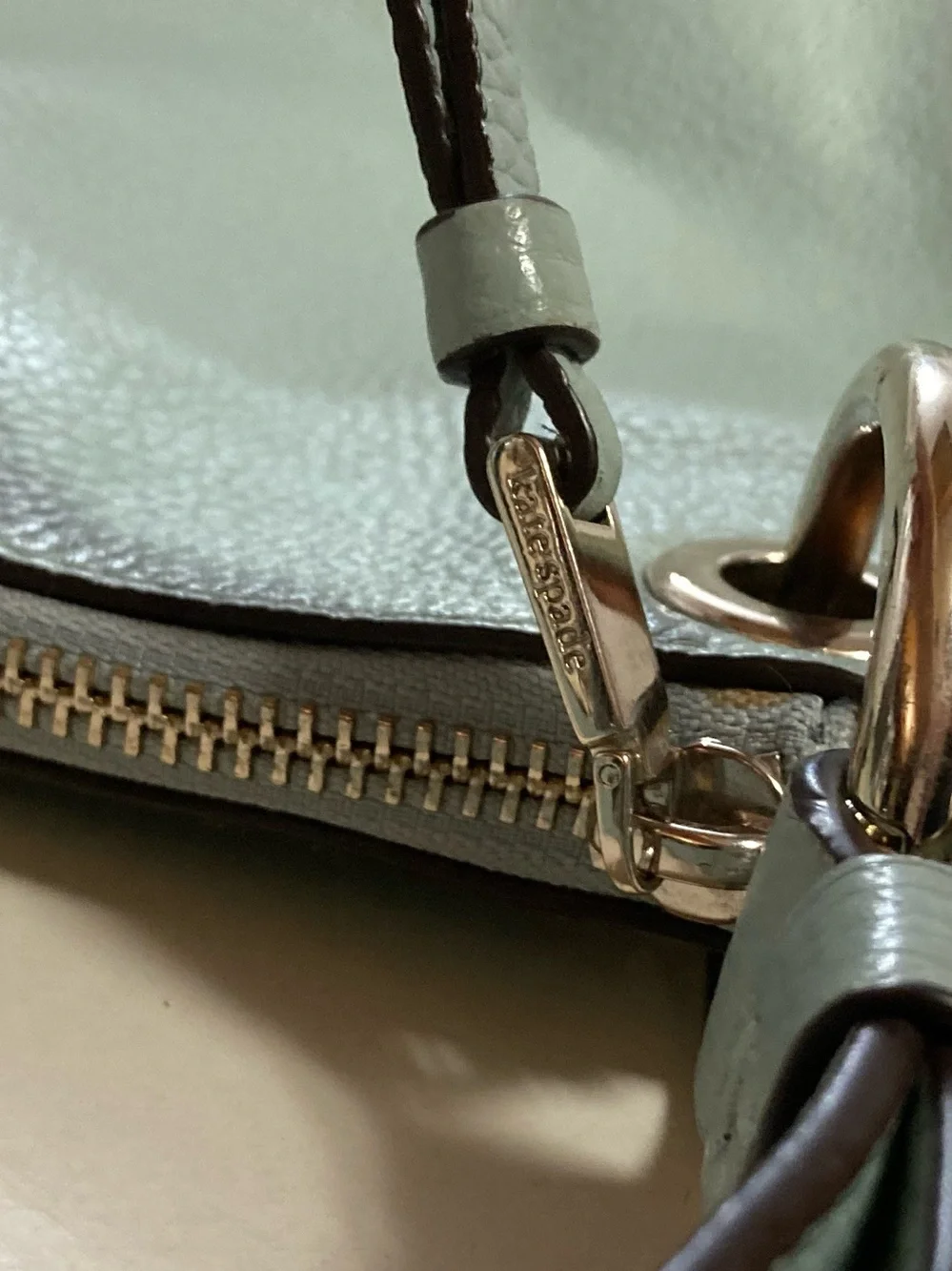 Kate Spade Blue Hobo Bag